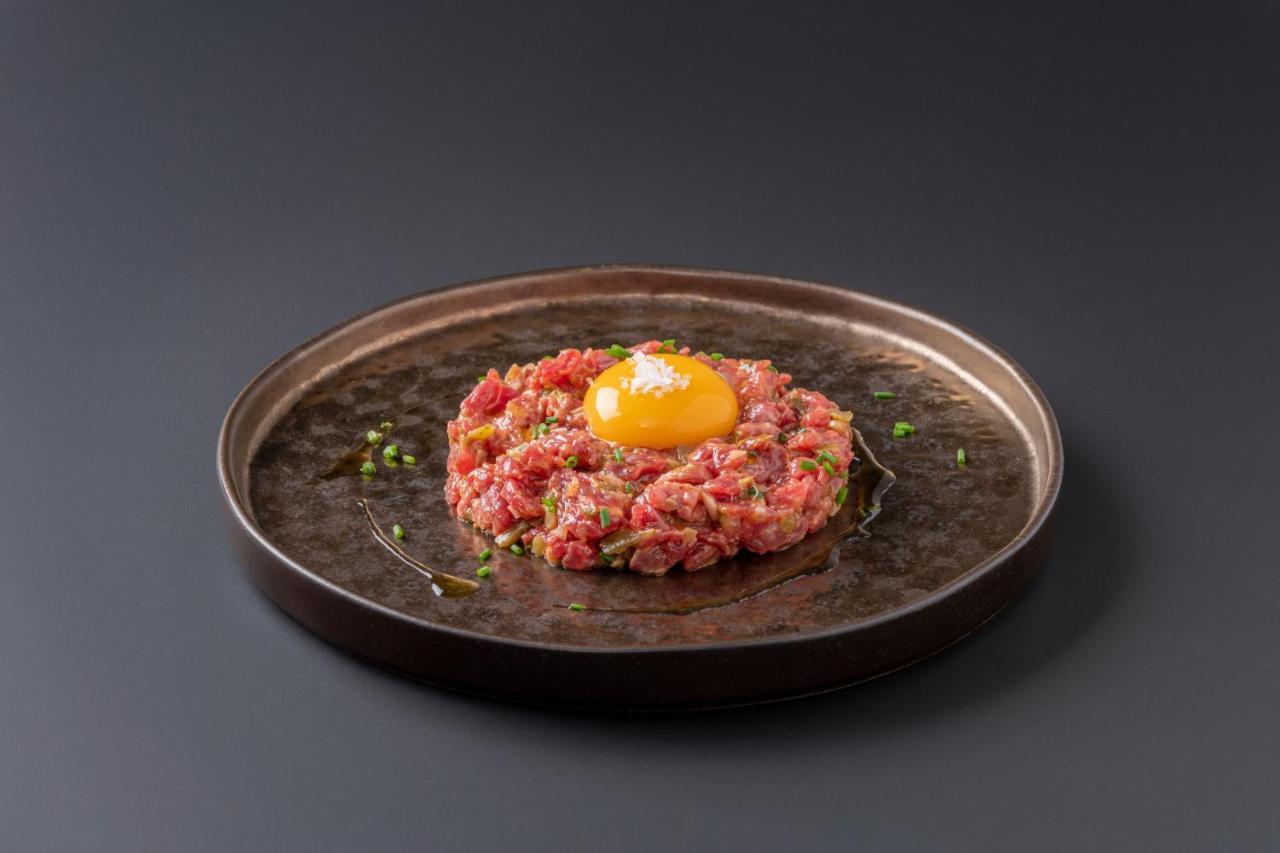 Eurostars Pórtico Alicante Exterior foto A plate of tartar